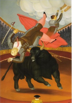 Fernando Botero œuvres - La mort de Luis Chalet Fernando Botero